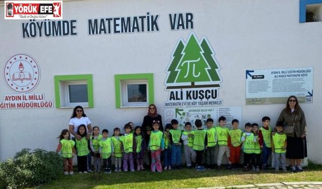 Nazillili minikler matematik evi ile tanıştı