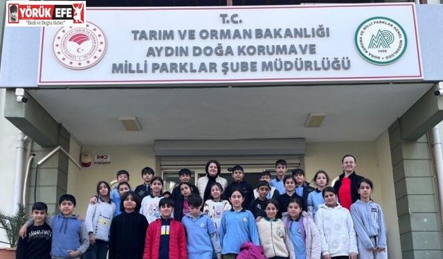 Yaban hayatını eğitim merkezinde öğrendiler