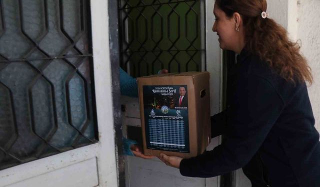 Bozdoğan'da 'Belediyen Yanında' projesi, ihtiyaç sahibi vatandaşların kapısını çalıyor