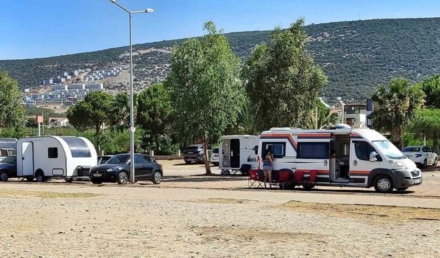 Didim'de izinsiz karavan ve çadır konaklamalarına geçit yok