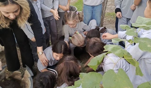 Söke'de Orman Haftası'nda fidanlar gelecek için toprakla buluştu