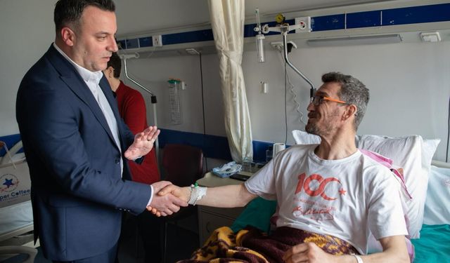 BAŞKAN VEKİLİ TAHSİN DEMİRTAŞ’TAN BELEDİYE PERSONELİNE GEÇMİŞ OLSUN ZİYARETİ