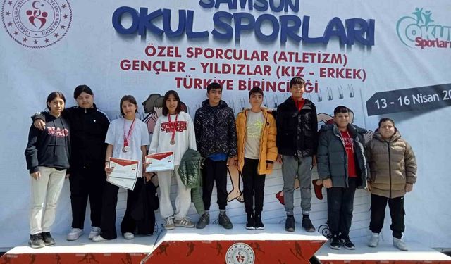 Aydınlı özel sporcu Türkiye şampiyonu oldu