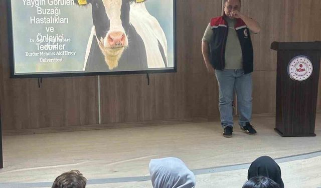Köşk'te üreticilere buzağı ölümleri ve üreme verimliliği eğitimi