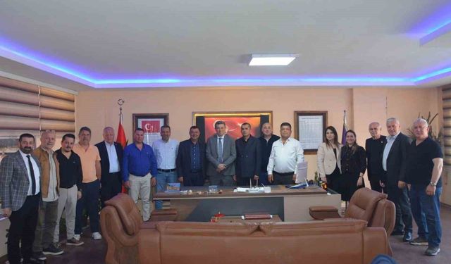 Kuşadası'nda AYESOB seçim çalışmaları sürüyor