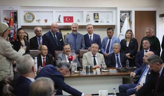 TOBB Başkanı Hisarcıklıoğlu'ndan KTO'nun hizmet kalitesini vurguladı
