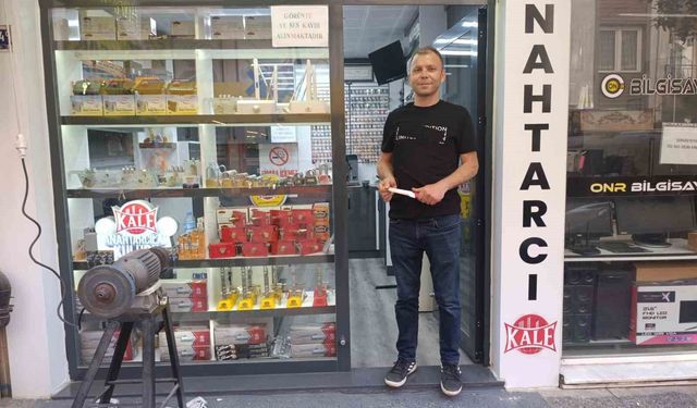 Bıçak bileme ustalarının mesaisi sürüyor