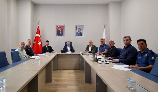 Çine'de okul güvenliği masaya yatırıldı