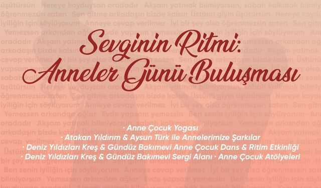 Didim Belediyesi'nden Anneler Günü'ne özel etkinlik