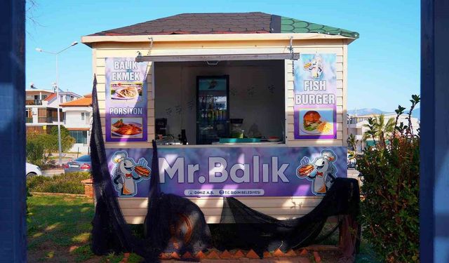 Didim Belediyesi'nden halka ekonomik balık ekmek hizmeti