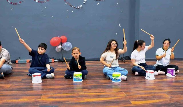 Engelliler Haftası kapsamında DİGEM'de ritim çalışması