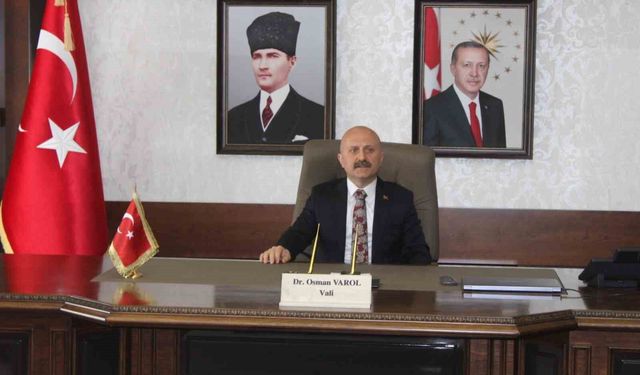 Göreve başlayan Vali Varol'dan anlamlı talep
