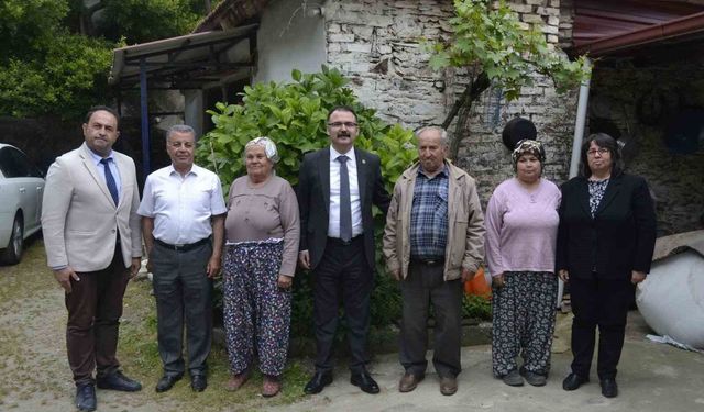 Sultanhisar protokolü şehit ailelerini unutmadı