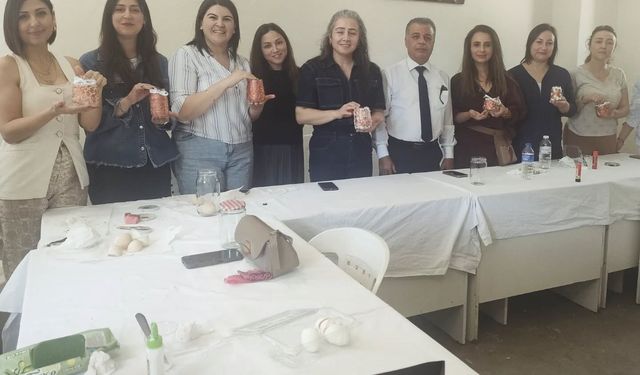 Sultanhisar'da öğretmenlere 'Sıfır Atık Atölyesi' eğitimi