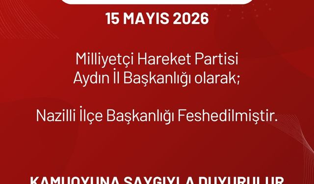 MHP AYDIN'DA SICAK GELİŞME