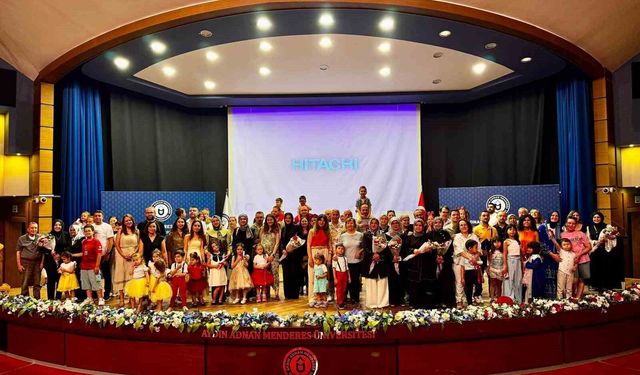 ADÜ Anaokulu'nda Kep Töreni düzenlendi