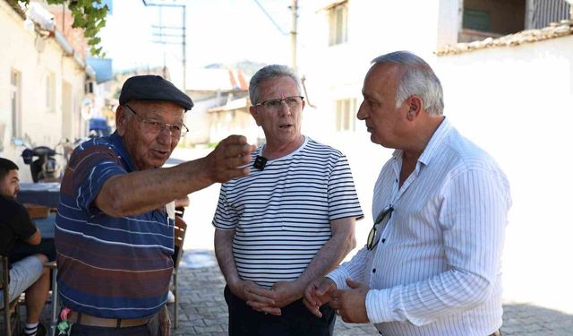 Başkan Tetik, vatandaşların taleplerini dinledi