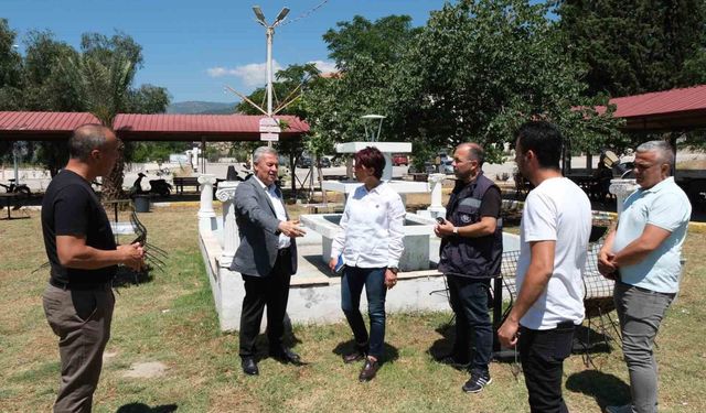 Buharkent'te Gençlik Parkı yenileniyor