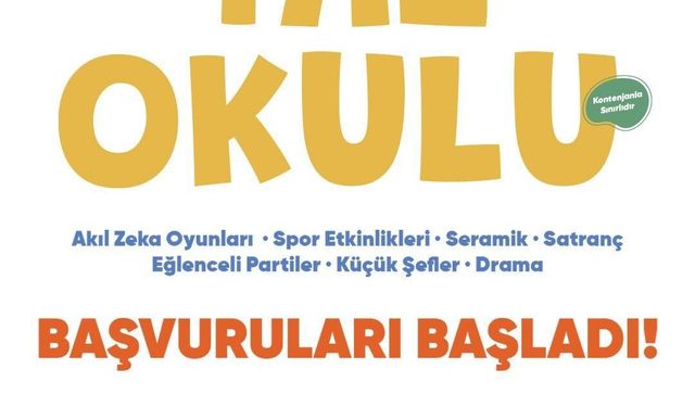 Didim Belediyesi'nden yaz okulu programı