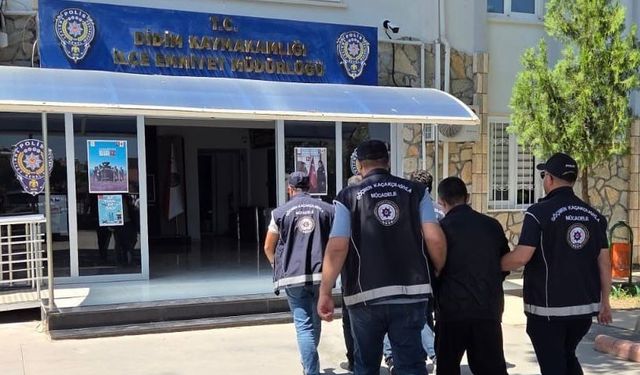 Didim'de göçmen kaçakçılığı operasyonu