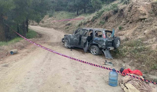 Karacasu'da trafik kazası: 1 ölü 2 yaralı