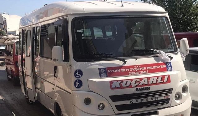 Koçarlı-Aydın hattında minibüs saatleri güncellendi
