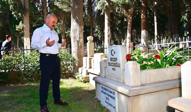 Vali Varol, 'Süper Vali' Recep Yazıcıoğlu'nu unutmadı