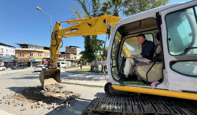 Yenipazar yollarında sıcak asfalt çalışması başladı