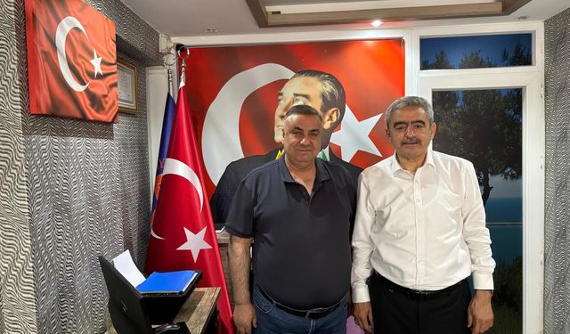 TEMAD Başkanı Altaylar, Alıcık’ı özel çalışma ofisinde ağırladı