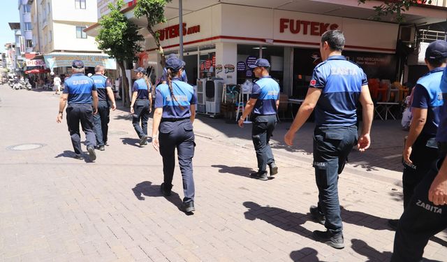 NAZİLLİ BELEDİYESİ’NDEN KALDIRIM VE KAMUSAL ALAN İŞGALLERİNE SIKI DENETİM
