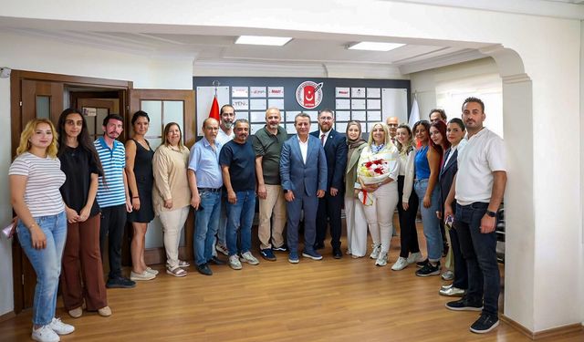 BAŞKAN ANIL YETİŞKİN BASIN ÖZGÜRLÜĞÜ GÜNÜ'NDE GAZETECİLERLE  BULUŞTU