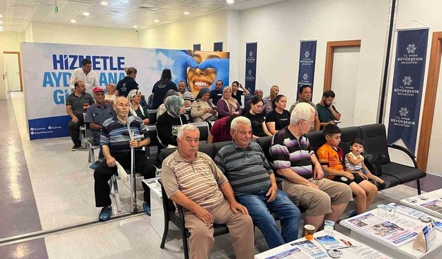 Aydın Büyükşehir Belediyesi sağlık hizmetlerini her gün yüzlerce vatandaşa ulaştırıyor