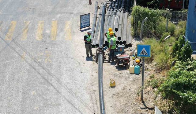 Aydın Büyükşehir Belediyesi'nden Söke'ye altyapı yatırımı