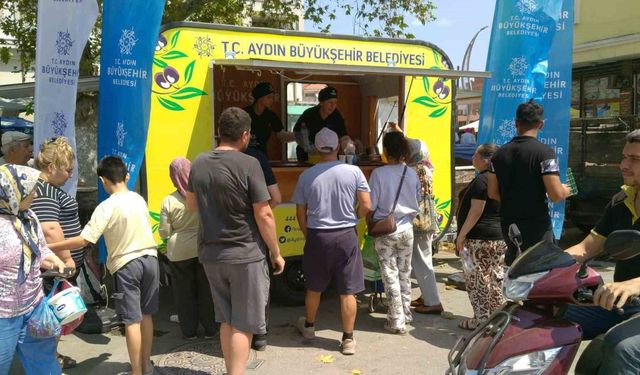 Aydın Büyükşehir'den limonata ikramı