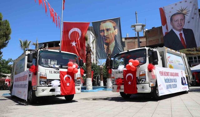 Başkan Kaya'dan İncirliova'ya son üç yılda 23 yeni araç