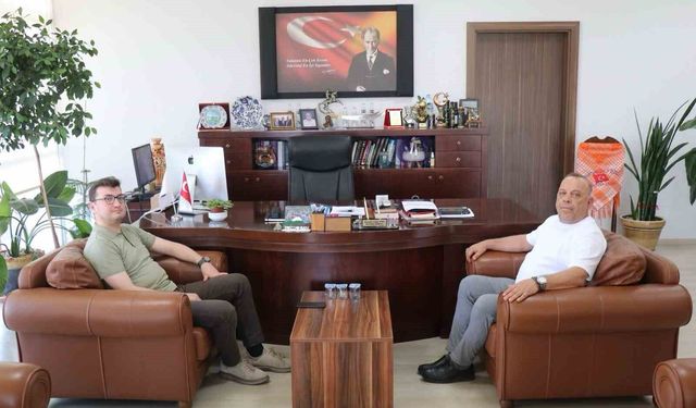 Başkan Özel, Kaymakam Sözen'i ağırladı