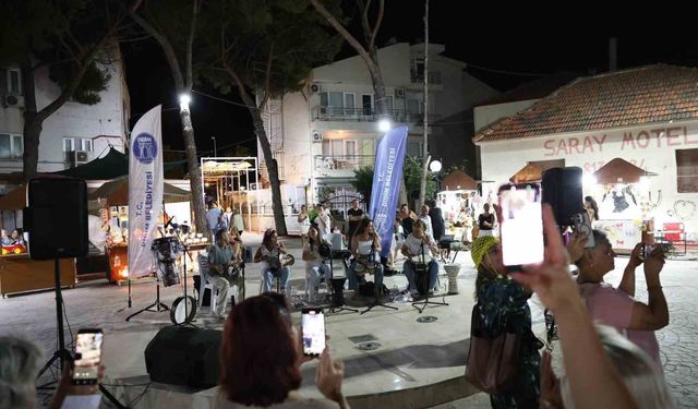 Didim Belediyesi, Altınkum Sanat Sokağı'nda sanat ve dayanışmayı buluşturdu