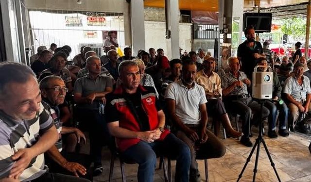 Efeler'de üreticilere bitki koruma ürünleri ve B-Reçete sistemi anlatıldı