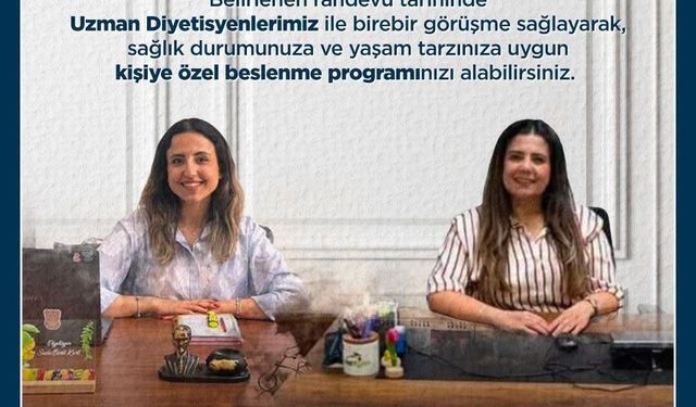 Germencik Belediyesi vatandaşlara ücretsiz diyet hizmeti sunuyor