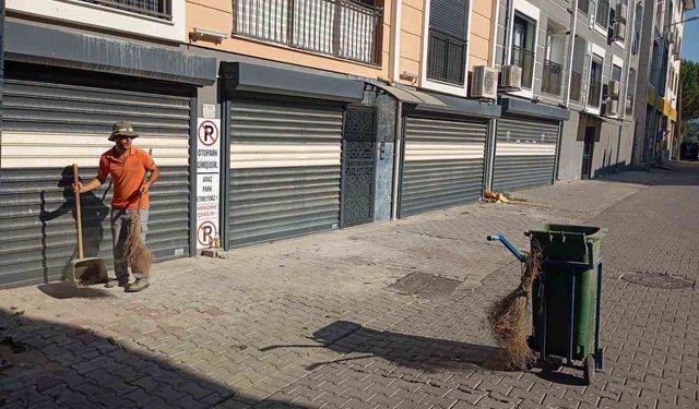 Germencik'te temizlik çalışmaları aralıksız sürüyor