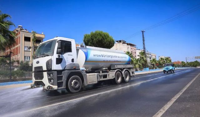 İncirliova karayolunda temizlik çalışmaları tamamlandı