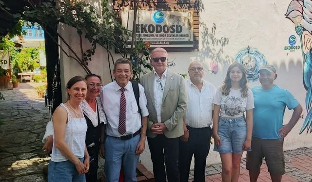 Kuşadası'nın kardeş şehri Marl heyeti EKODOSD'a tam not