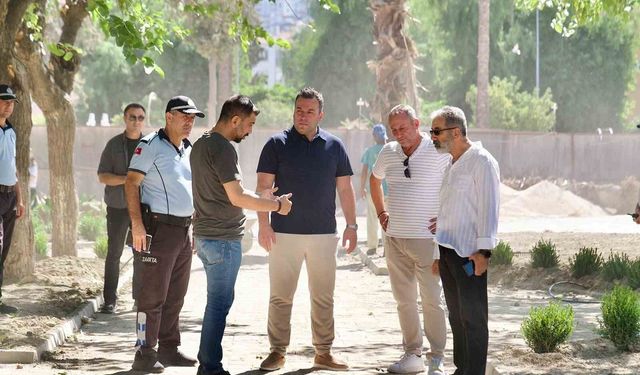 Kuşadası'nın yeni cazibe merkezi kent meydanında sona gelindi