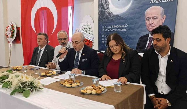 MHP Söke'de Onur Şahin dönemi başladı
