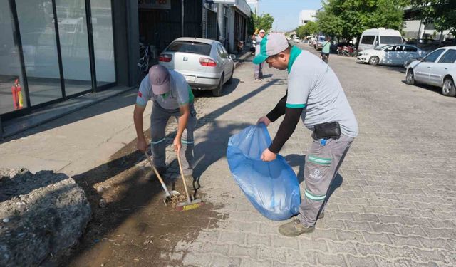 Nazilli Belediyesi'nden sanayi bölgesinde topyekün temizlik seferberliği