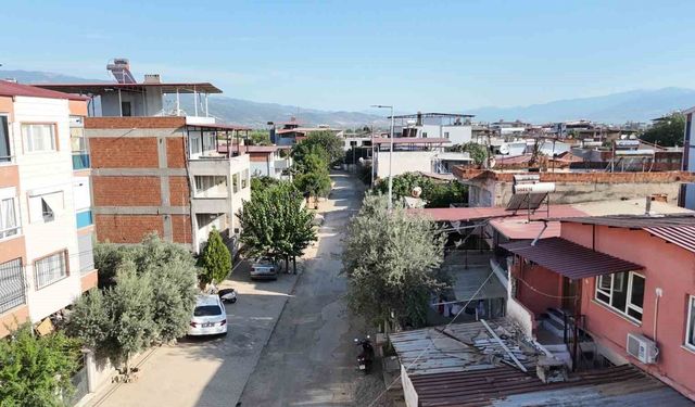 Nazilli'de 10 sokakta asfalt mesaisi başladı