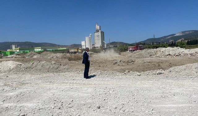Söke'de 40 derslikli meslek lisesinin yapımı sürüyor