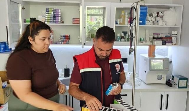 Söke'de veteriner muayenehanelerine denetim