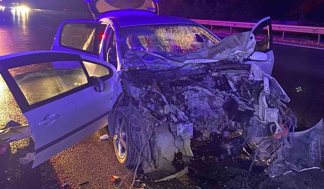 Trafik kazasında bir kişi hayatını kaybetti