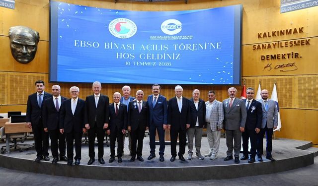 Başkan Maraş, EBSO'nun Yeni Hizmet Binası Açılışına Katıldı